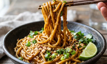 Thai Peanut Noodles: A Flavor Adventure in Just 30 Minutes