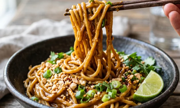 Thai Peanut Noodles: A Flavor Adventure in Just 30 Minutes