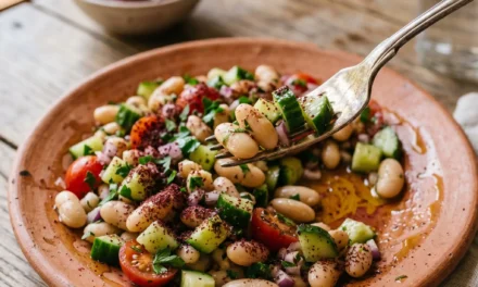 White Bean, Cucumber, and Sumac Salad: A Refreshing Delight