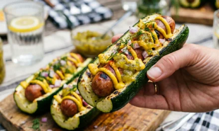 Zucchini Bun Hot Dogs – A Delicious Low-Carb Twist