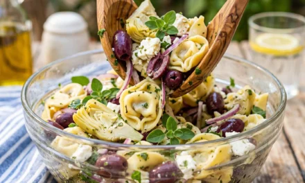 Greek Tortellini Salad: A Vibrant and Flavorful Medley