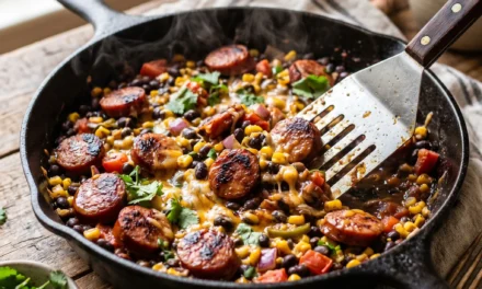 Kielbasa Black Bean Skillet: A Comforting 30-Minute Dinner