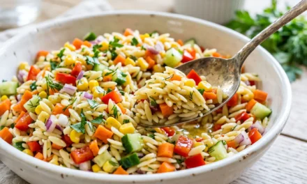 Rainbow Orzo Salad: A Foolproof Summer Delight