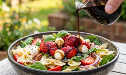 A Taste of Summer: Strawberry Balsamic Pasta