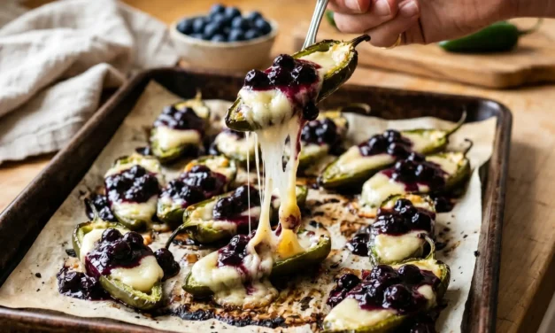 Blueberry Brie Jalapeño Poppers: A Perfect Appetizer Delight