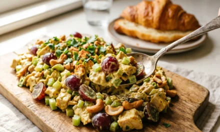 Curried Chicken Salad: A Flavorful and Refreshing Meal