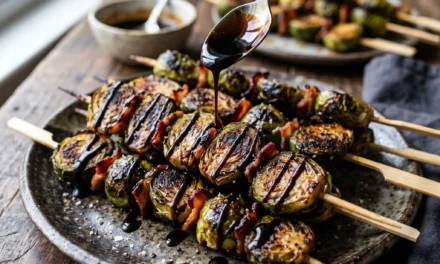 Grilled Brussels Sprouts Skewers: A Scrumptious Grilled Treat