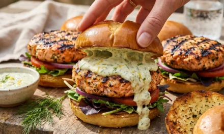 Grilled Salmon Burgers: A Flavorful and Healthy Delight