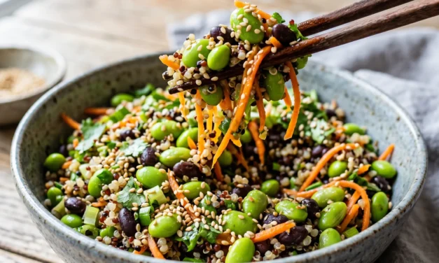 Protein-Boost Edamame Caviar