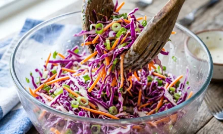 Purple Cabbage Slaw: A Quick and Delicious Side Dish