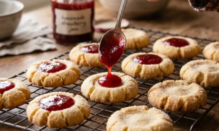 Strawberry Jam Thumbprints: Sweet and Delicious Cookie Delights